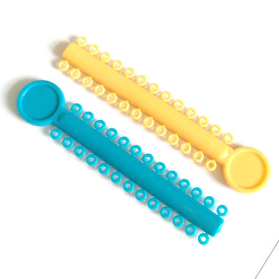 ISO-Standard Farbliche elastische Bindungsringe für eine komfortable kieferorthopädische Behandlung