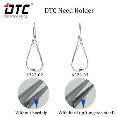 DTC Hard Tip Dental Needle Holder Wesentliches orthodontisches Material für eine präzise Behandlung
