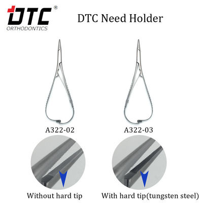 Edelstahl-DTC-Populärer Ortho-Plier-Nadelhalter mit harter Spitze ISO-Standard