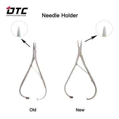 CE-zertifizierte Klasse I DTC Ortho-Dental-Nadelhalter aus Edelstahl