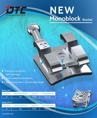 Mini-DTC-Orthodontik-Metallhalterung für Orthoden-Behälter