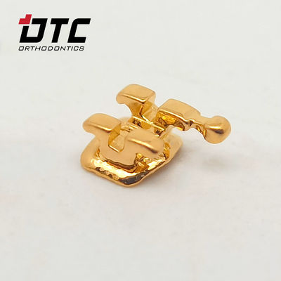 CE-zertifizierte DTC Orthodontik Roth MBT Golden Delicate Serie Halterungen mit Haken Maschinen Energiequelle