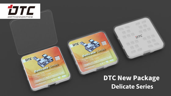 DTC-Klammern Kieferorthopädie Stahl 80 Mesh Basis Sandstrahlklammern mit langer Haltbarkeit