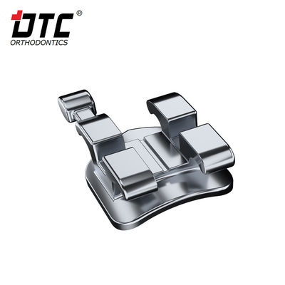 DTC-Klammern Kieferorthopädie Stahl 80 Mesh Basis Sandstrahlklammern mit langer Haltbarkeit