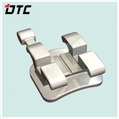 DTC-Klammern Kieferorthopädie Stahl 80 Mesh Basis Sandstrahlklammern mit langer Haltbarkeit