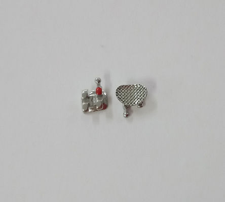 CE-Zertifizierung DTC MIM Technologie Orthodontikhalter mit Mesh Base Braces 3W/Hook