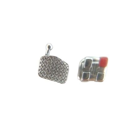 CE-Zertifizierung DTC MIM Technologie Orthodontikhalter mit Mesh Base Braces 3W/Hook