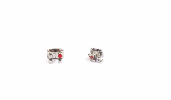 Mini/Standard 0,022'/0,018' MIM Technologie Orthodontik Metallhalterungen mit Maschenbasis