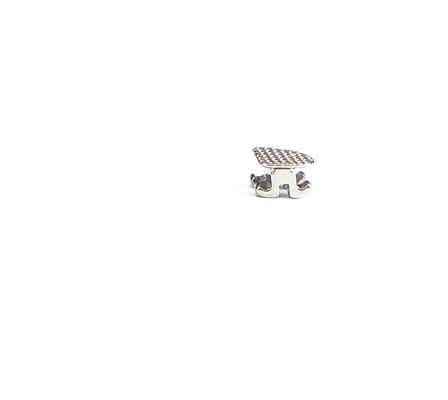 Mini/Standard 0,022'/0,018' MIM Technologie Orthodontik Metallhalterungen mit Maschenbasis