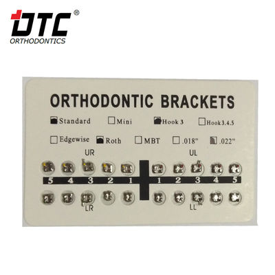 Haltbarkeit von 3 Jahren Süße Serie Orthodontik Roth Halterung 0,018 &quot;mit 0,018&quot; Schlitz