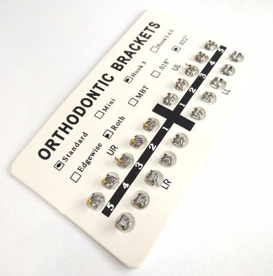 Haltbarkeit von 3 Jahren Süße Serie Orthodontik Roth Halterung 0,018 &quot;mit 0,018&quot; Schlitz