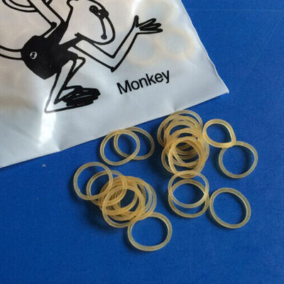 Maschinenbetriebene DTC-Orthodontologische elastische Bänder Latex-Rubber-O-Ringe für Orthodontie