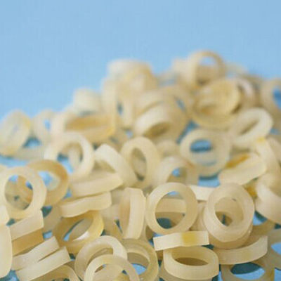 Maschinenbetriebene DTC-Orthodontologische elastische Bänder Latex-Rubber-O-Ringe für Orthodontie