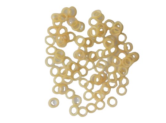 Maschinenbetriebene DTC-Orthodontologische elastische Bänder Latex-Rubber-O-Ringe für Orthodontie