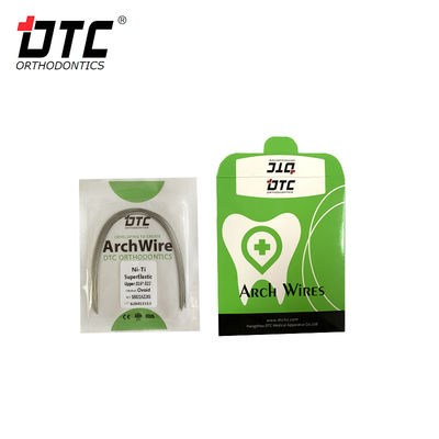 Orthodontische Korrektur mit DTC Runden NiTi Oval Quadrat Arch Draht und CE-Zertifizierung